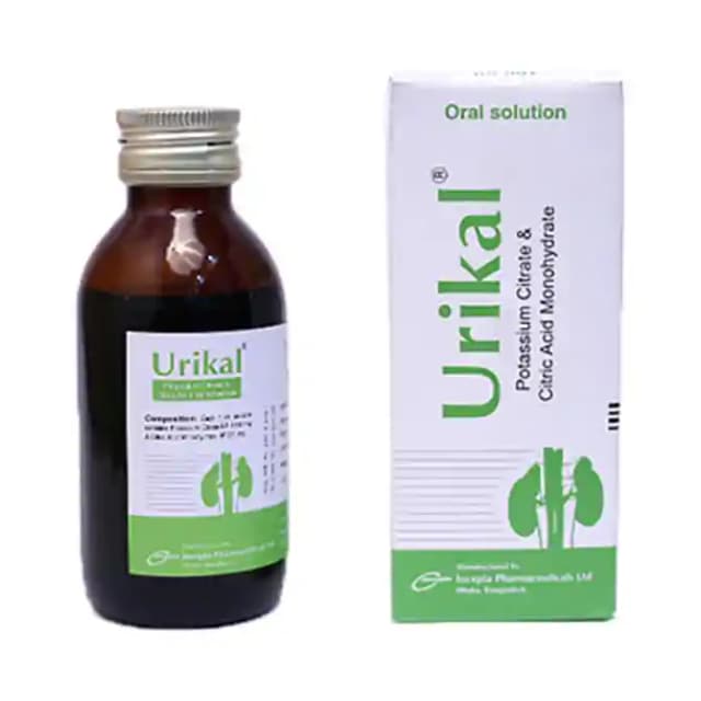 Urikal Syrup (1 Bottle of 100 ml Syrup)