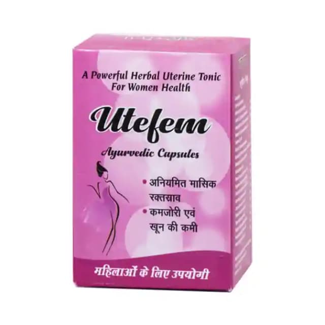 Utefem Ayurvedic (1 Bottle of 60 capsules)
