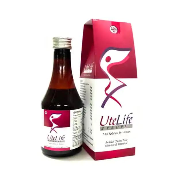 Utelife Syrup Mixed fruit (1 Bottle of 200 ml Syrup)