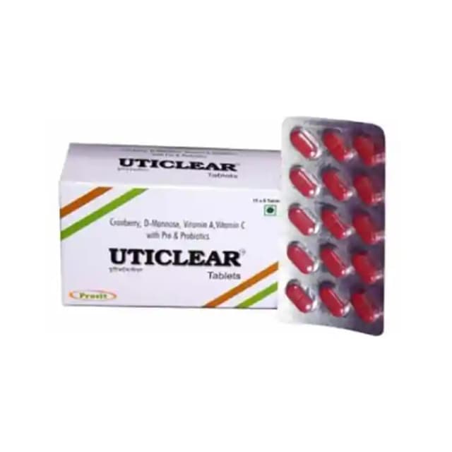 Uticlear (1 Strip Of 15 tablets)
