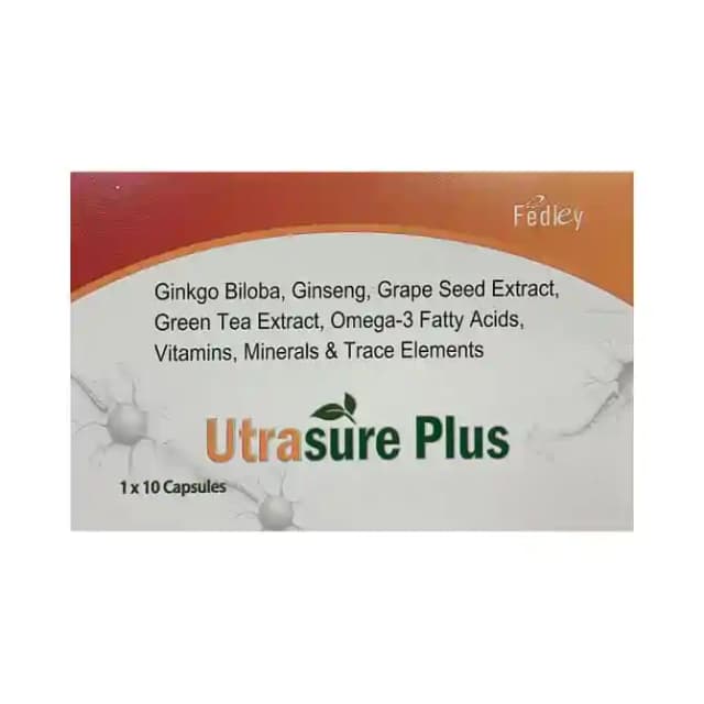 Utrasure Plus (1 Strip Of 10 capsules)