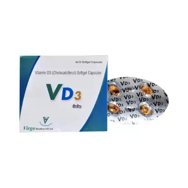 V D3 (1 Strip Of 4 capsules)