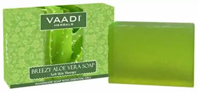 Vaadi Herbals Breezy Aloe Vera Soap (1 Packet Of 75 gm Soap)