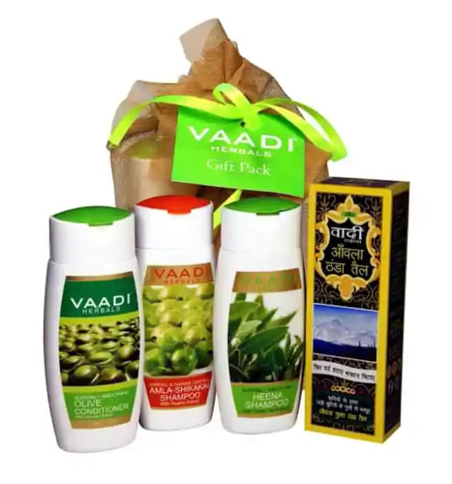 Vaadi Herbals Shiny Hair Gift Pack (1 Packet Of 1 Kit)