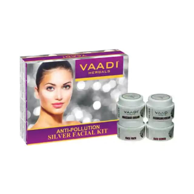 Vaadi Herbals Silver Facial Kit (1 Packet Of 1 Kit)