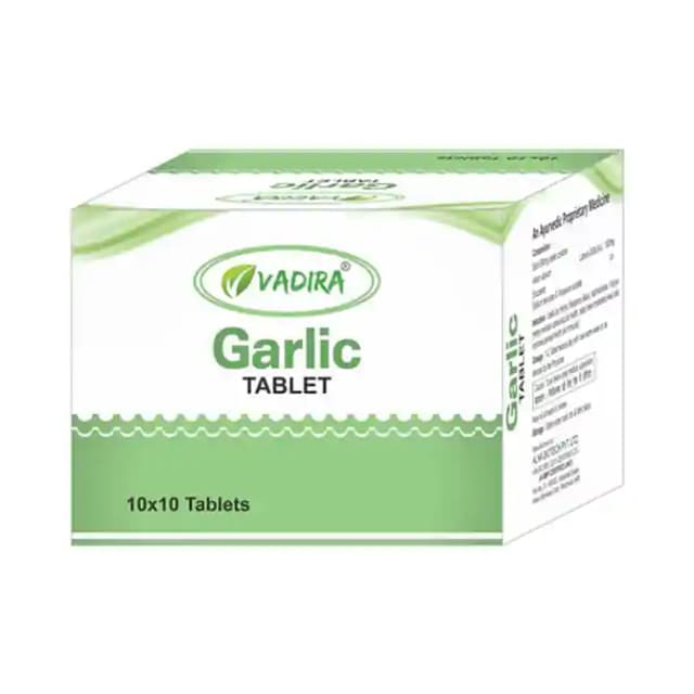 Vadira Garlic (1 Box Of 100 tablets)