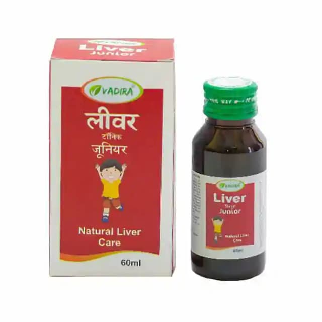 Vadira Liver Tonic Junior (1 Bottle of 60 ml Syrup)