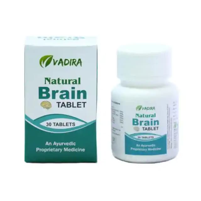 Vadira Natural Brain (1 Bottle of 30 tablets)