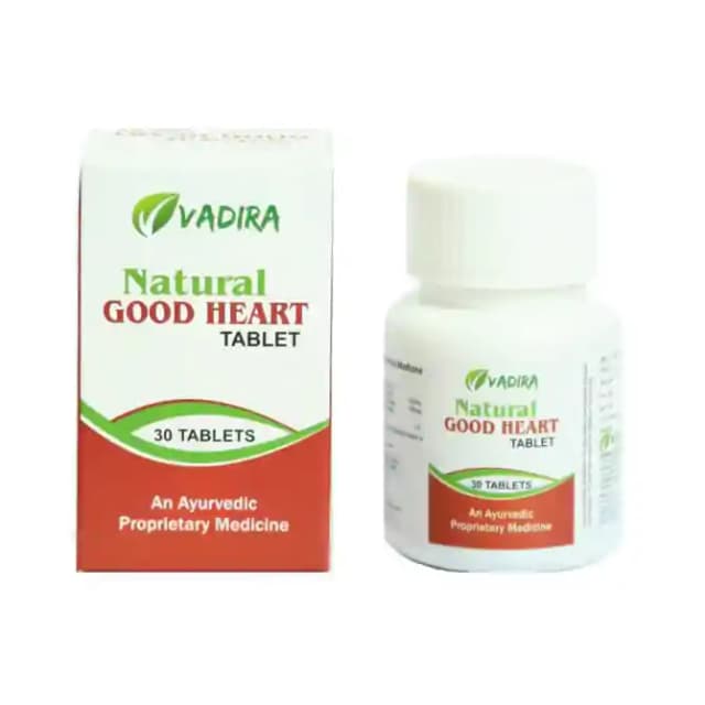 Vadira Natural Good Heart (1 Bottle of 30 tablets)