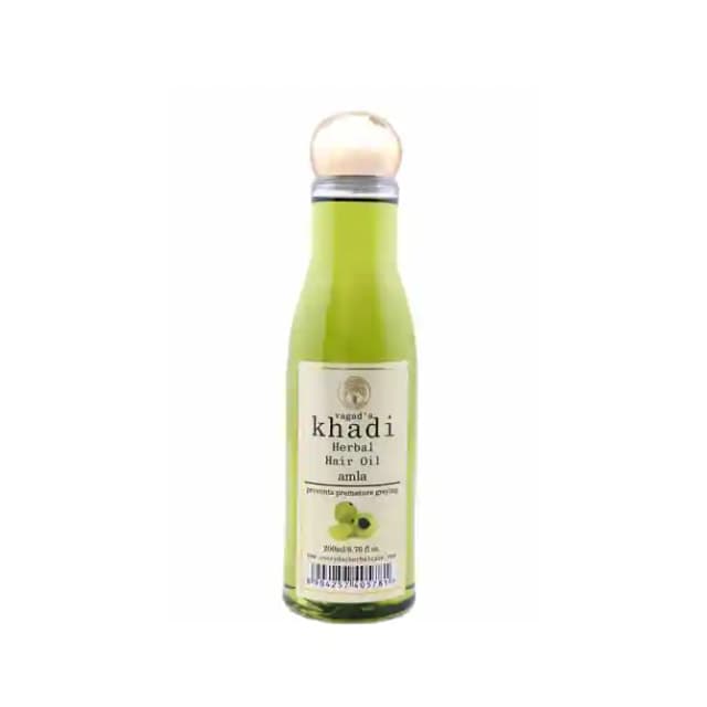 Vagads Khadi Amla Herbal Hair Oil (1 Bottle of 200 ml Oil)