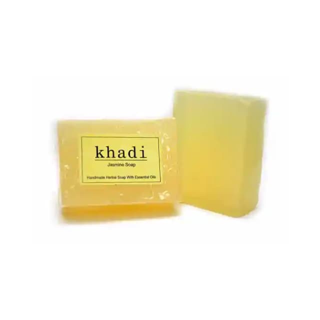 Vagads Khadi Jasmine Soap (1 Packet Of 125 gm Soap)