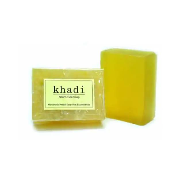 Vagads Khadi Neem Tulsi Soap (1 Packet Of 125 gm Soap)