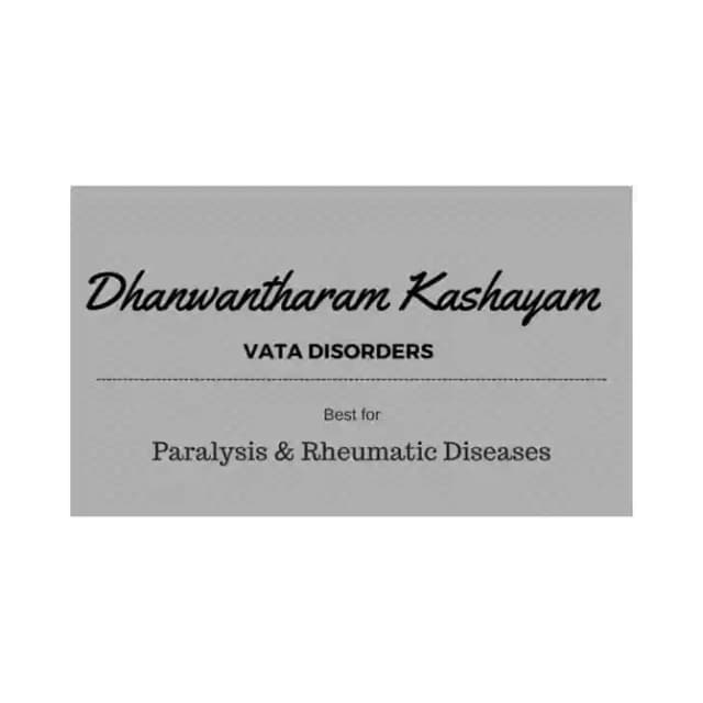 Vaidyaratnam Dhanwantharam Kashayam (1 Bottle of 200 ml Liquid)