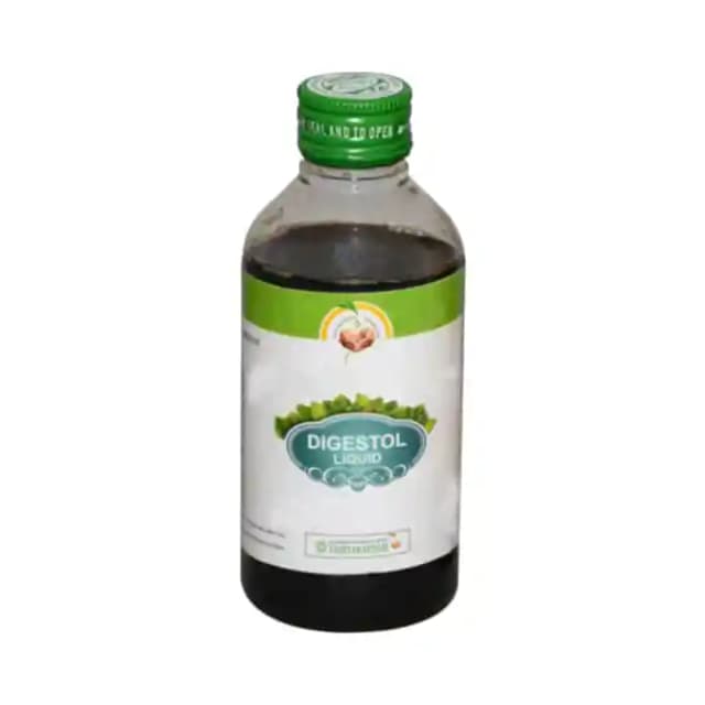 Vaidyaratnam Digestol Liquid (1 Bottle of 200 ml Liquid)