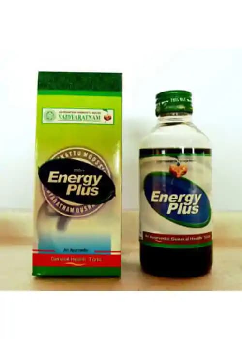 Vaidyaratnam Energy Plus Liquid (1 Bottle of 200 ml Liquid)