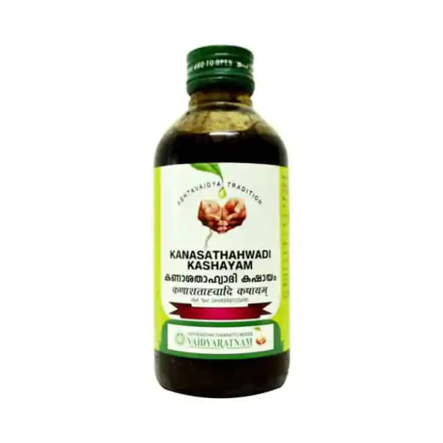 Vaidyaratnam Kanasathahwadi Kashayam (1 Bottle of 200 ml Liquid)