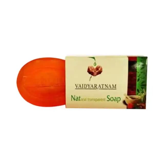 Vaidyaratnam Oushadha Soap (1 Box Of 75 gm Soap)
