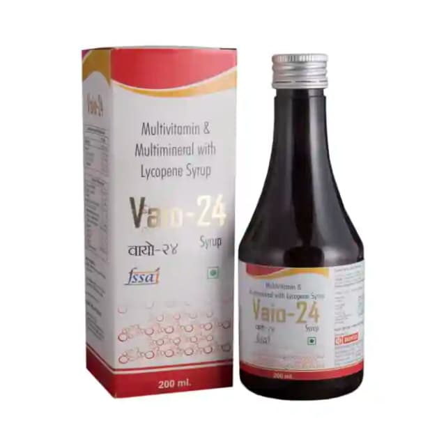 Vaio 24 Syrup (1 Bottle of 200 ml Syrup)