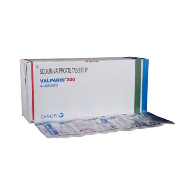 Valparin 200 (10 tablets in 1 strip)