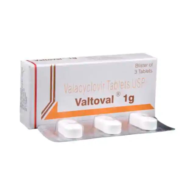 Valtoval 1g (3 tablets in 1 strip)