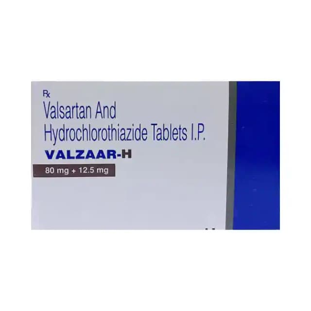 Valzaar H 80/12.5 MG (15 tablets in 1 strip)