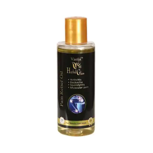 Varija Herbal Glow Pain Relief Oil (1 Bottle of 200 ml Oil)