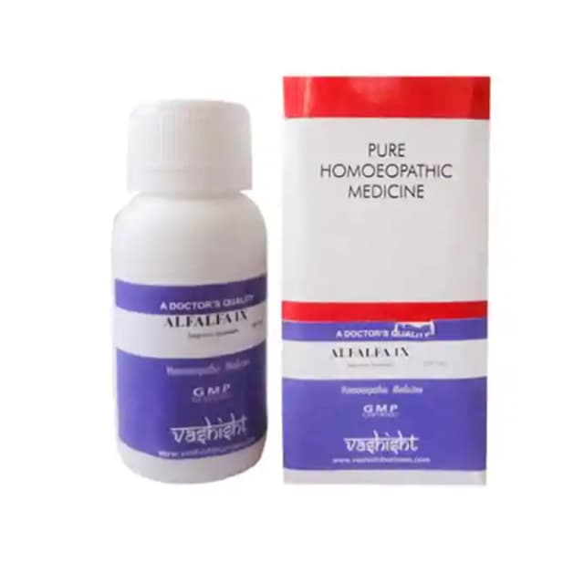 Vashisht Alfalfa 1X (1 Bottle of 100 tablets)