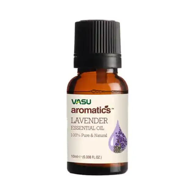 Vasu Aromatics Essential Oil Lavender (1 Bottle of 10 ml Oil)