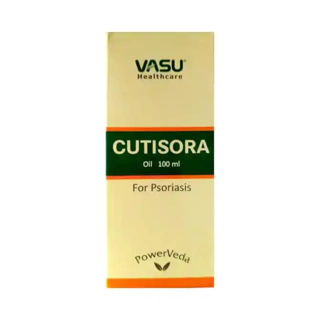 Vasu Cutisora Oil (1 Bottle of 100 ml Oil)