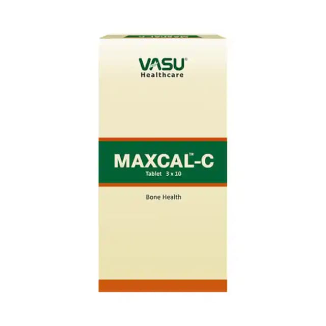 Vasu Maxcal C (1 Box Of 30 tablets)