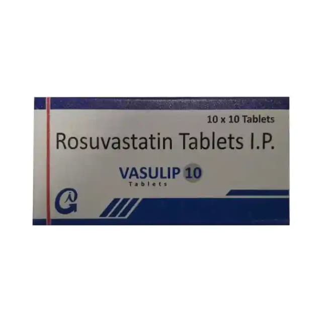 Vasulip 10 (10 tablets in 1 strip)