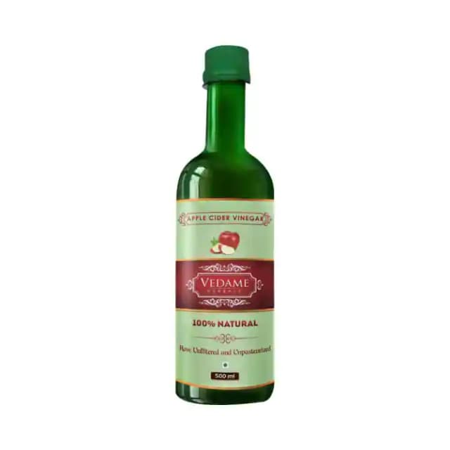 Vedame Herbals Apple Cider Vinegar (1 Bottle of 500 ml Liquid)