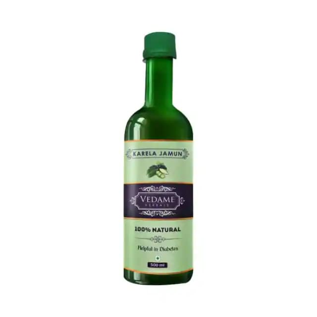 Vedame Herbals Karela Jamun Juice (1 Bottle of 500 ml Juice)