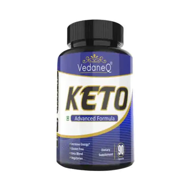 VedaneQ Keto Advanced Formula (1 Bottle of 90 capsules)