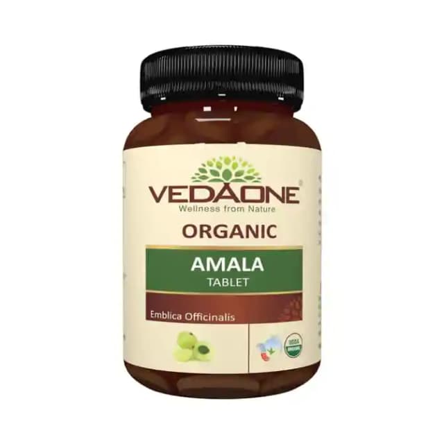 Vedaone Organic Amala (1 Bottle of 60 tablets)