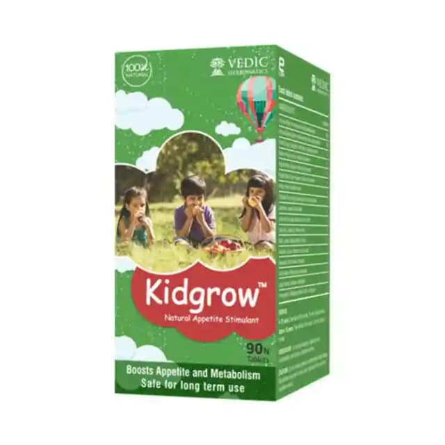 Vedic Herbonatics Kidgrow (1 Bottle of 90 capsules)