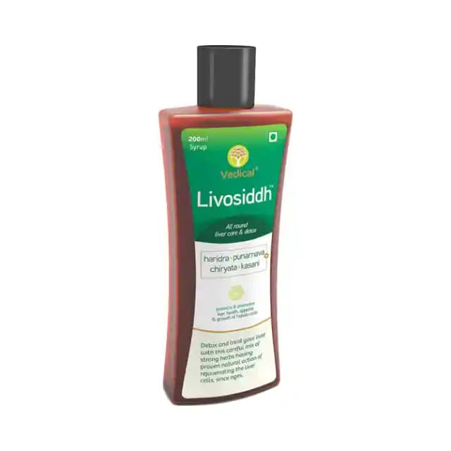 Vedical Livosiddh Syrup (1 Bottle of 200 ml Syrup)