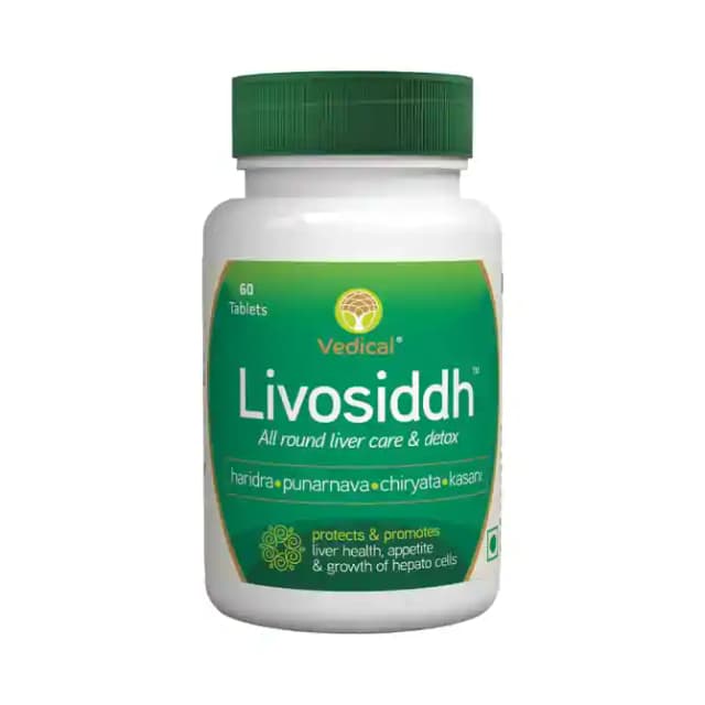 Vedical Livosiddh (1 Bottle of 60 tablets)