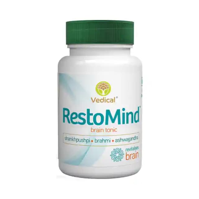 Vedical Restomind (1 Bottle of 60 tablets)