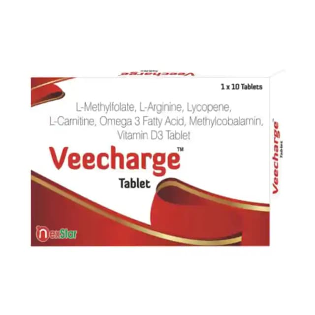 Veecharge (1 Strip Of 10 tablets)