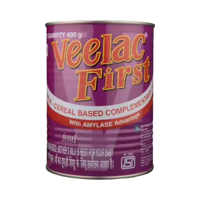 Veelac First Powder (1 Tinof400 gm Powder)