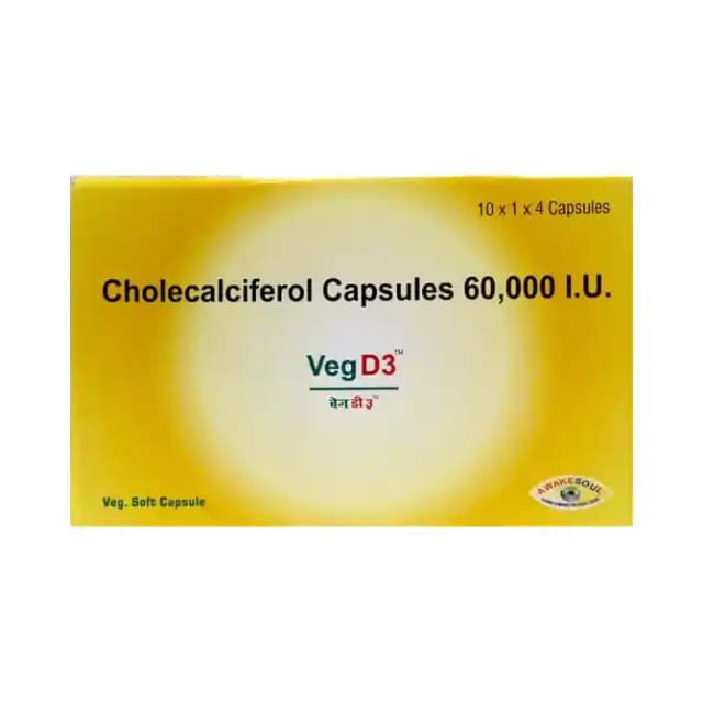 Veg D3 (1 Strip Of 4 capsules)