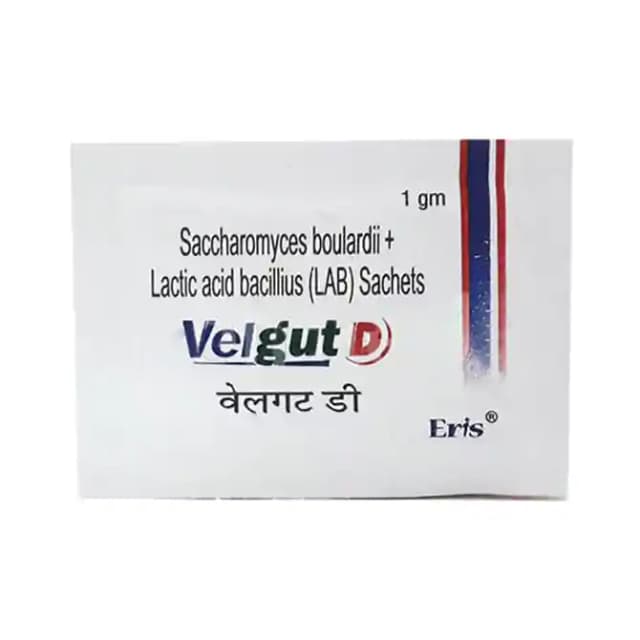 Velgut D Sachet (1 Sachet Of 1 gm Granules)