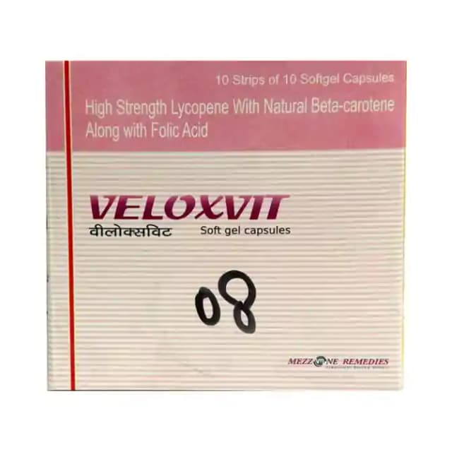 Veloxvit Soft Gelatin (1 Strip Of 10 soft gelatin capsules)