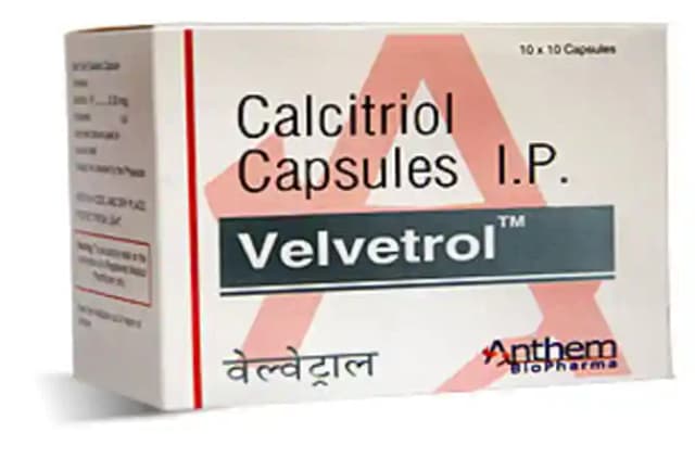 Velvetrol (1 Strip Of 10 capsules)