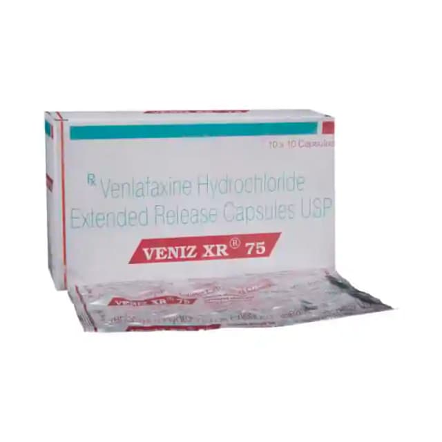 Veniz XR 75 (10 capsule er in 1 strip)