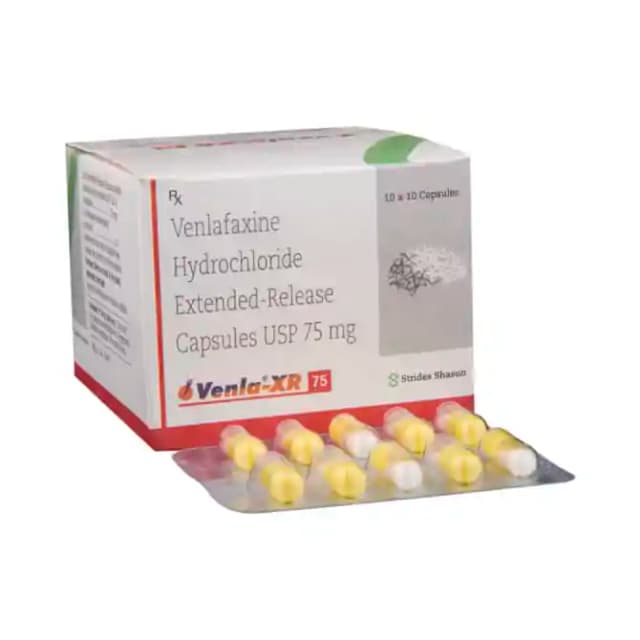 Venla XR 75 (10 capsule er in 1 strip)
