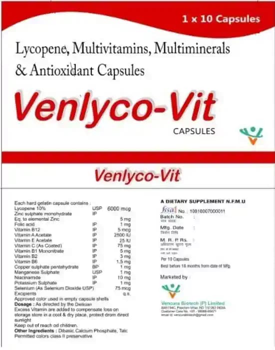 Venlyco Vit (1 Strip Of 10 capsules)