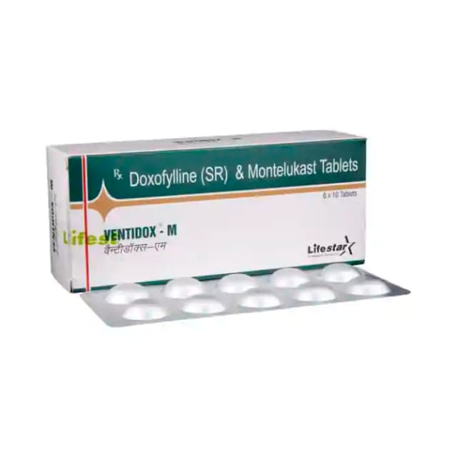 Ventidox M SR (10 tablets sr in 1 strip)