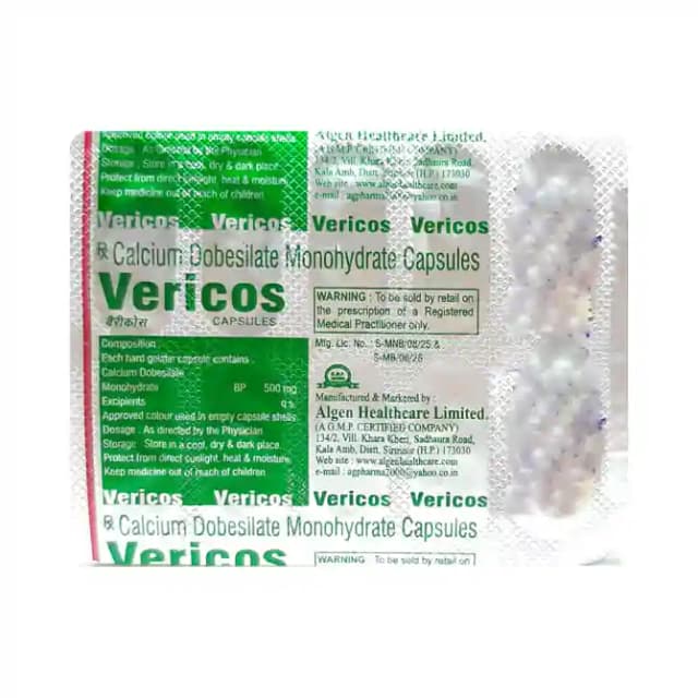 Vericos (1 Strip Of 10 capsules)